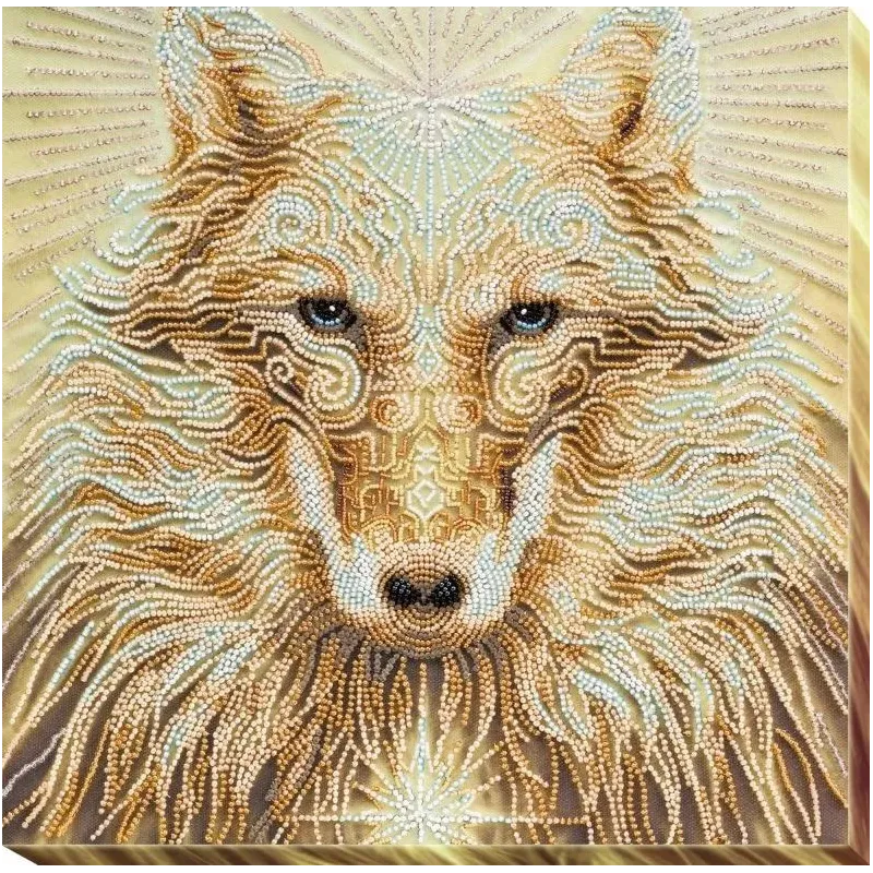 Bead Embroidery Kit on Art Canvas "Leader" 31 х 31 cm AAB-683