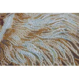 Bead Embroidery Kit on Art Canvas "Leader" 31 х 31 cm AAB-683