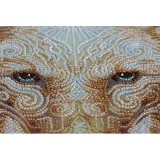 Bead Embroidery Kit on Art Canvas "Leader" 31 х 31 cm AAB-683