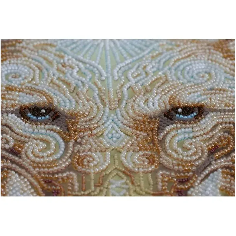 Bead Embroidery Kit on Art Canvas "Leader" 31 х 31 cm AAB-683