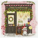Kit de point de croix "Candy Cloud Boutique" 26x26 cm SB1447