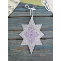 Cross stitch kit "Radiant Star" 14 x 9 cm ST-1210