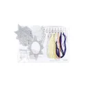 Kreuzstich-Set "Strahlender Stern" 14 x 9 cm ST-1210