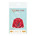 Cross stitch kit "Sweater with a wolf" 11 x 13 cm ST-1099