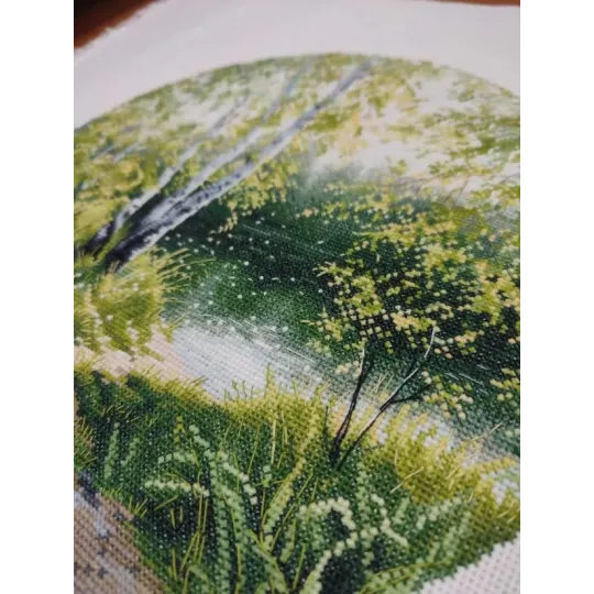 Kreuzstichpackung "Ein heißer Tag" 25×25 cm S1750