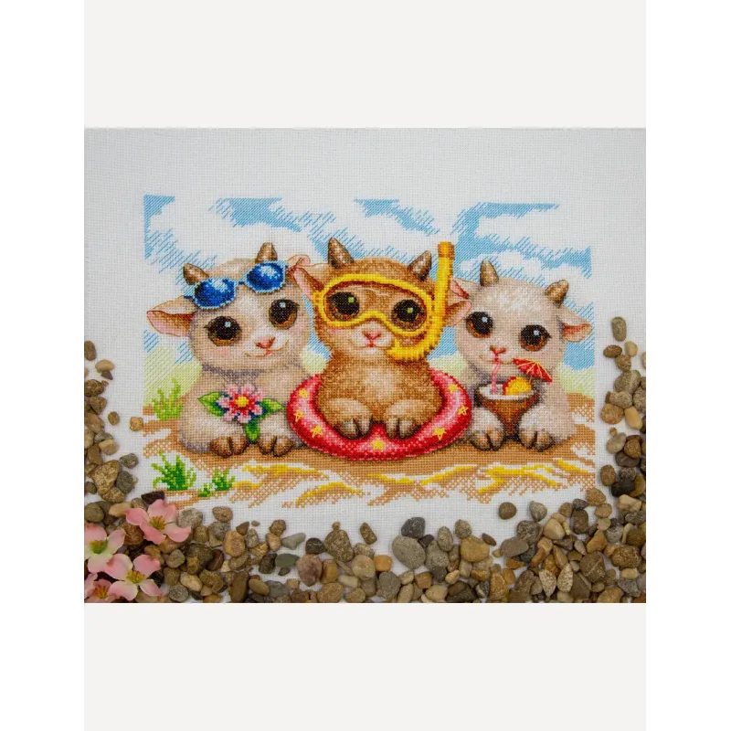 Cross stitch kit "Summer Joy" 30x21 SRA1049