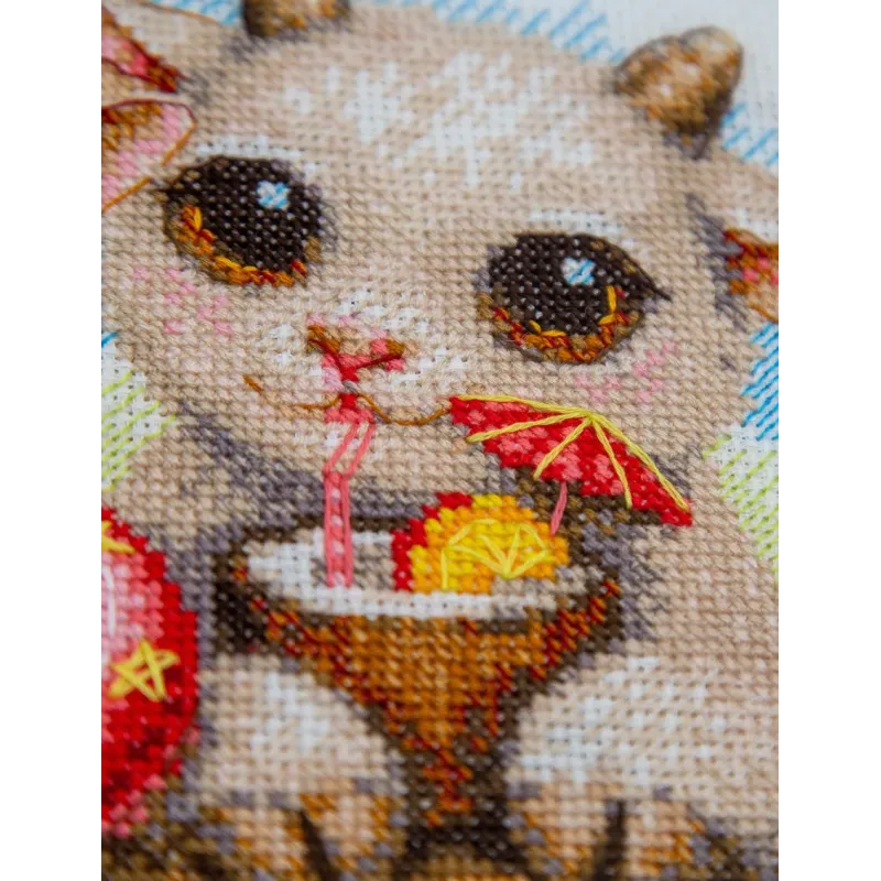 Siuvinėjimo kryželiu rinkinys "Vasaros džiaugsmas" 30x21 SRA1049