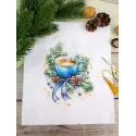Siuvinėjimo kryželiu rinkinys "Šildanti arbata" 20*14 cm SNV-1026