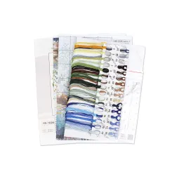 Cross stitch kit "Warming tea" 20*14 cm SNV-1026