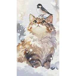 Siuvinėjimo kryželiu rinkinys "Stebuklai" 14,5 x 25 cm SANCH-13