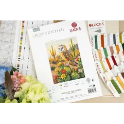 Cross Stitch Kit "Queen of the Desert" 25x34 cm SBU5115