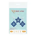 Kreuzstich-Set "Frosty Stars. Set of 3" ST-1100