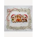 Siuvinėjimo rinkinys "Kalėdinė džiaugsmas" 30x21 cm SRA1050