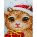 Siuvinėjimo rinkinys "Kalėdinė džiaugsmas" 30x21 cm SRA1050