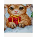 Kreuzstich-Set "Weihnachtsfreude" 30x21 cm SRA1050