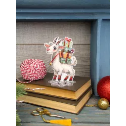 Kreuzstich-Set "Flauschige Ziege" 13x10 cm SR-1372