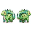 Kreuzstich-Set "Baby-Stegosaurus" 10 x 10 cm SR-1344
