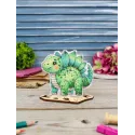 Kreuzstich-Set "Baby-Stegosaurus" 10 x 10 cm SR-1344