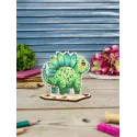 Kreuzstich-Set "Baby-Stegosaurus" 10 x 10 cm SR-1344