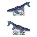 Cross stitch kit "Dinosaurs. Mosasaur" 8 x 12 cm SR-1348
