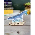 Cross stitch kit "Dinosaurs. Mosasaur" 8 x 12 cm SR-1348