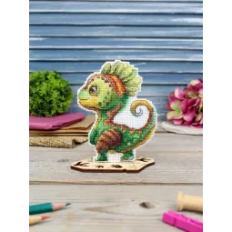Cross stitch kit "Adorable little one" 13 x 10 cm SR-1346
