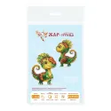 Cross stitch kit "Adorable little one" 13 x 10 cm SR-1346