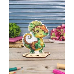 Kit de point de croix "Adorable petit" 13 x 10 cm SR-1346