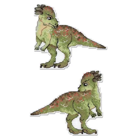 Kreuzstich-Set "Dinosaurier. Pachycephalosaurus" 10 x 9 cm SR-1339
