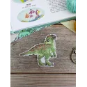 Kit de point de croix "Dinosaures. Pachycéphalosaure" 10 x 9 cm SR-1339