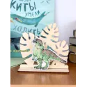 Kit de point de croix "Dinosaures. Pachycéphalosaure" 10 x 9 cm SR-1339