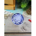 Siuvinėjimo kryželiu rinkinys "Smaragdo spindesys" Kalėdinė puošmena 10 x 9 cm SR-1319