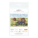 Cross stitch kit "The Journey of a Bicycle" 15*20 cm SNV-1007