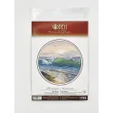 Cross stitch kit "A warm sunset" 20×20 cm S1753