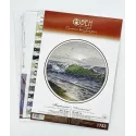 Kreuzstich-Set "Ein warmer Sonnenuntergang" 20×20 cm S1753