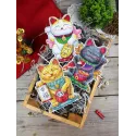 Kreuzstich-Set "Goldener Maneki-Neko" 13 x 10 cm SR-1334