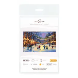 Kreuzstich-Set "Neujahrseislaufbahn" 17*25 cm SNV-1032