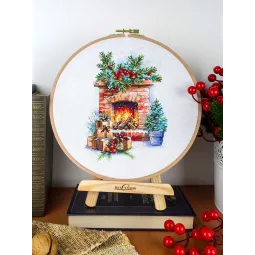 Cross stitch kit "The Approach of the Holiday" 20*14 cm SNV-1025