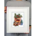 Cross stitch kit "The Approach of the Holiday" 20*14 cm SNV-1025