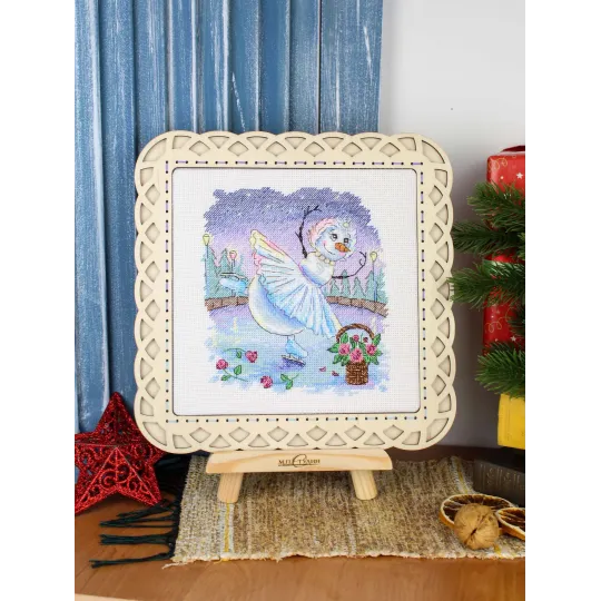 Cross stitch kit "Swan Lake" 17*15 cm SM-1253