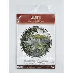 Cross stitch kit "The silence of dawn" 25×25 cm S1752
