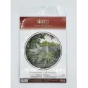Kit de point de croix "Le silence de l'aube" 25×25 cm S1752