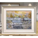 Cross stitch kit "Early Snow" 36×27 cm S1744
