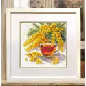 Kit de point de croix "Un Compliment de Printemps" 24x26 cm S1740