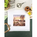 Kreuzstich-Set "Ländliche Romantik" 14*14 cm SNV-1024