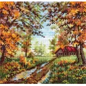 Kreuzstich-Set "Früher Herbst" 14*14 cm SNV-1021