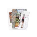 Cross stitch kit "Early autumn" 14*14 cm SNV-1021
