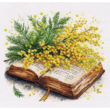 Cross stitch kit "The Poetry of Spring" 25×23 cm S1748