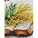 Ristinystės rinkinys "Pavasario poezija" 25x23 cm S1748