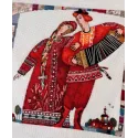 Cross stitch kit "Play, Accordion" 25×25 cm S1749